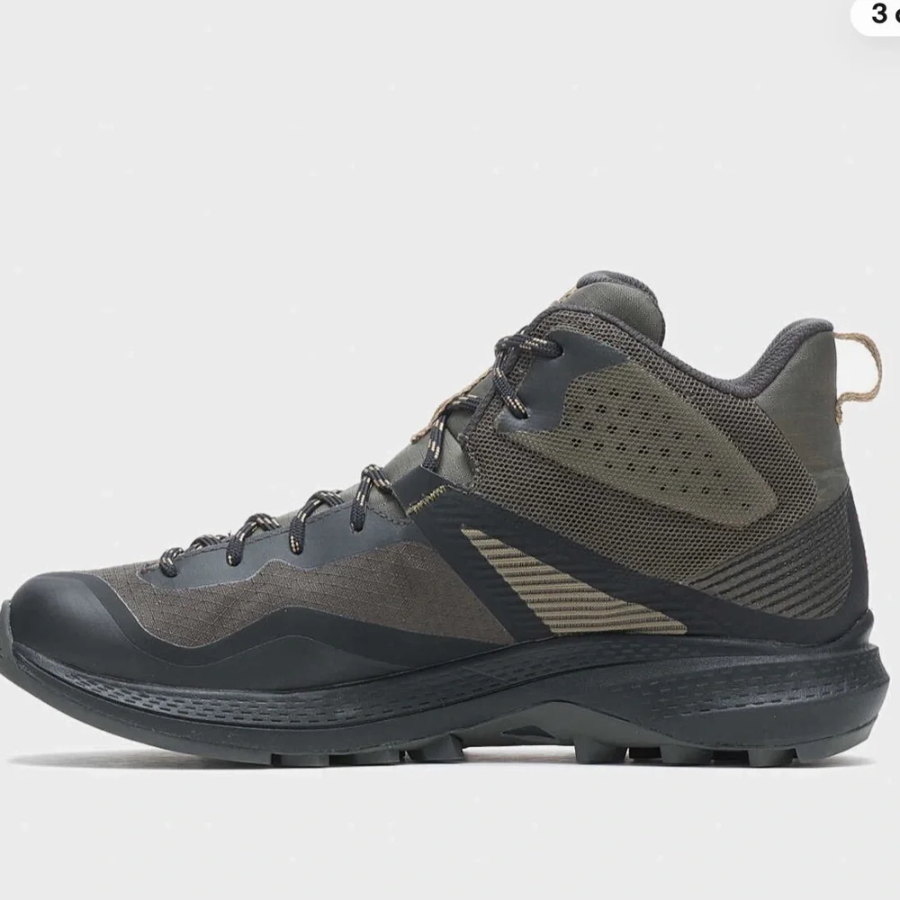 Merrell MQM 3 Mid Gore-Tex J135577 Men’s Olive Black Waterproof Hiking Boots